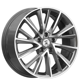 KР010 (18_Xceed) Diamond gloss graphite