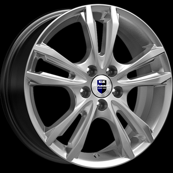 6.0*16  5/100 ET40 d67.1 КС866 (74586SK) Samara сильвер КиК