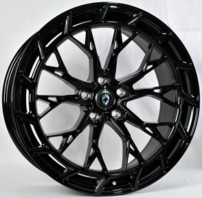 9.0*20  5/114.3 ET30 d73.1  (CW004) GLOSS BLACK  Stuttgart