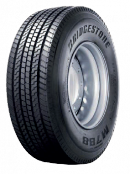 315/80R22.5 Bridgestone М788 M+S 156/154M TL (универсальная)